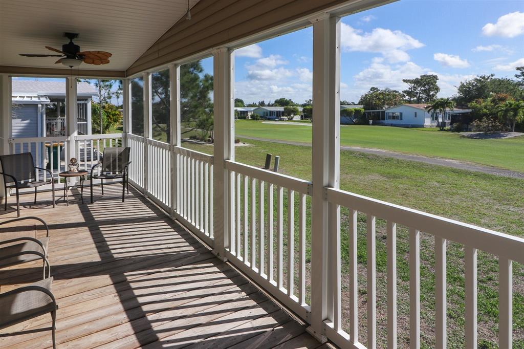 29200 South Jones Loop Road, Unit 715 Punta Gorda, FL 33950 - Photo 30 of 37 a view of a balcony with garden