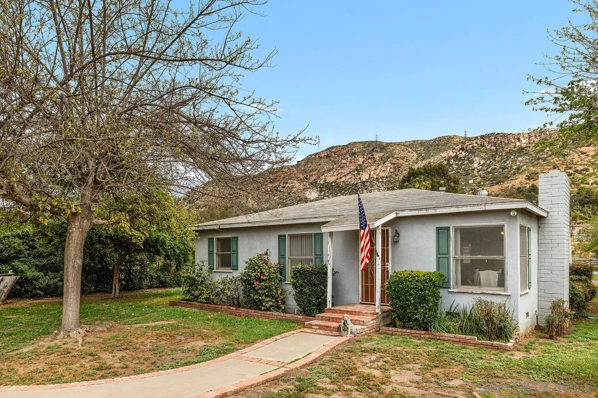 11179 Topo Lane Lakeside, CA 92040 - Photo 41 of 44 front view of a house with a yard