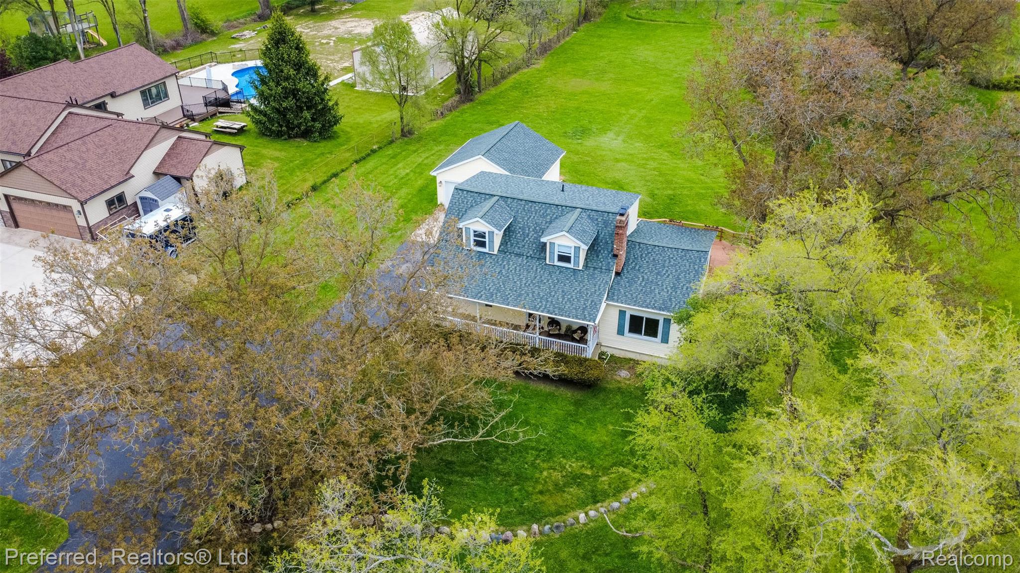 9840 Currie Road Northville, MI 48167 - Photo 52 of 62 View from above of property