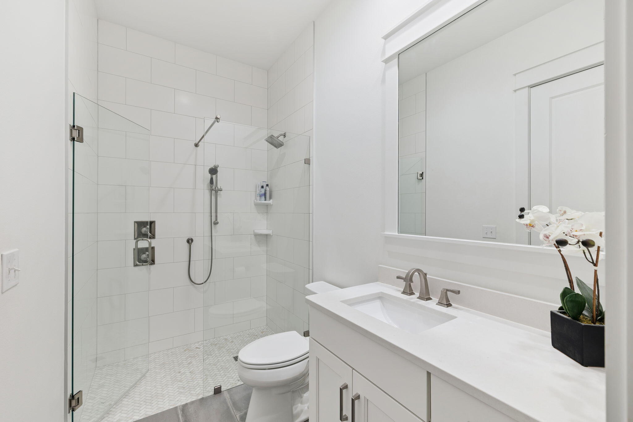 184 Trailhead Drive Inlet Beach, FL 32461 - Photo 31 of 49 a bathroom with a sink a toilet and shower