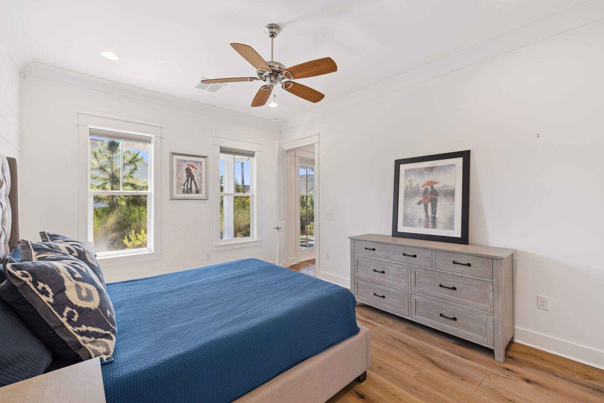 184 Trailhead Drive Inlet Beach, FL 32461 - Photo 38 of 49 a bedroom with a bed and a dresser