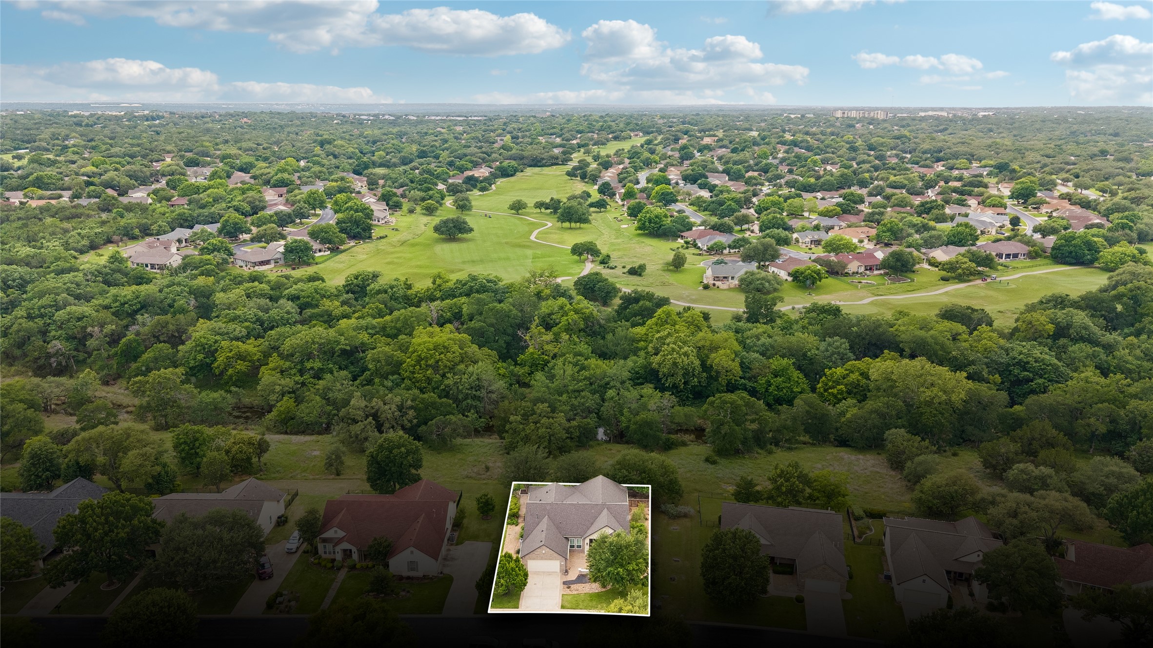 109 Crystal Springs Drive Georgetown, TX 78633 - Photo 29 of 29 Aerial View