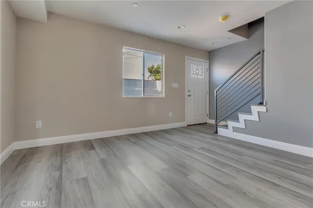 a view of a small space