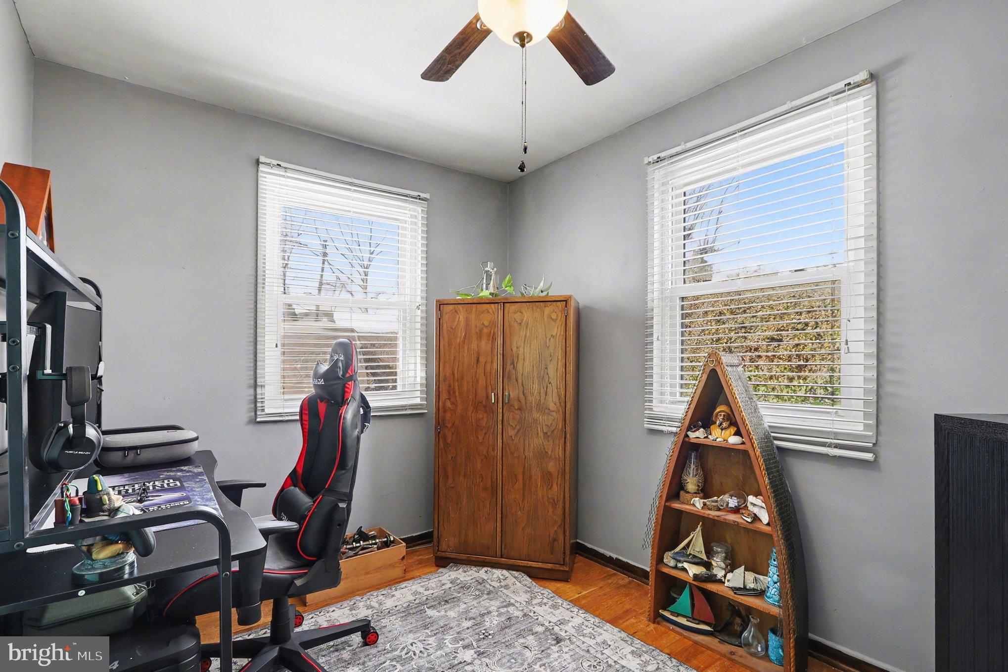 10414 Greentop Road Cockeysville, MD 21030 - Photo 21 of 39 3rd Bedroom with Ceiling Fan