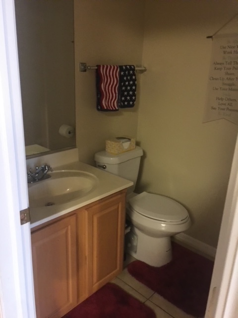 3493 Ravinia Circle, Unit 3493 Aurora, IL 60504 - Photo 17 of 18 a bathroom with a toilet and a sink