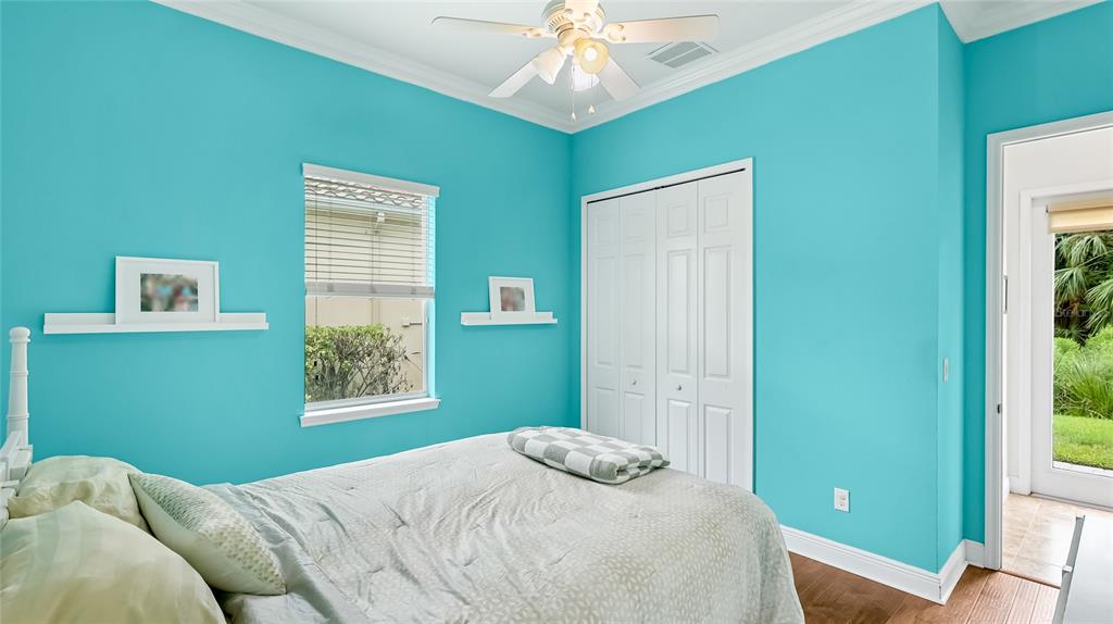 5621 Rock Dove Drive Sarasota, FL 34241 - Photo 25 of 49 a bedroom with a bed and a window