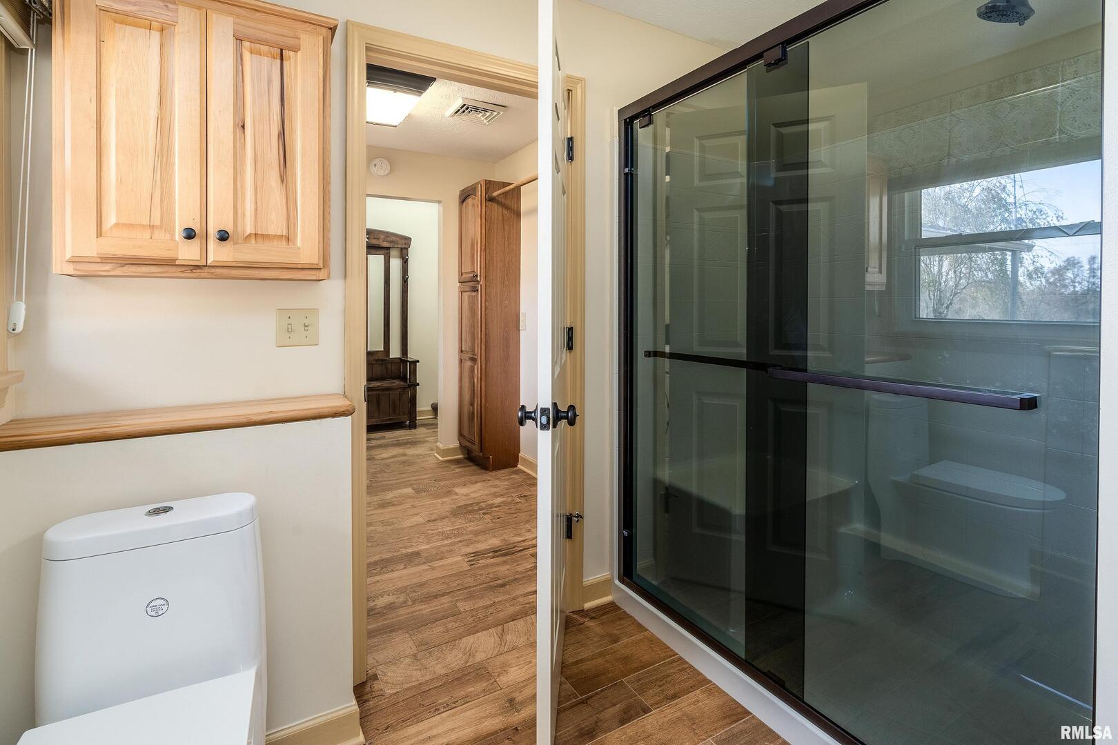 9784 Highway 127 Murphysboro, IL 62966 - Photo 41 of 60 a bathroom with a shower and a tub