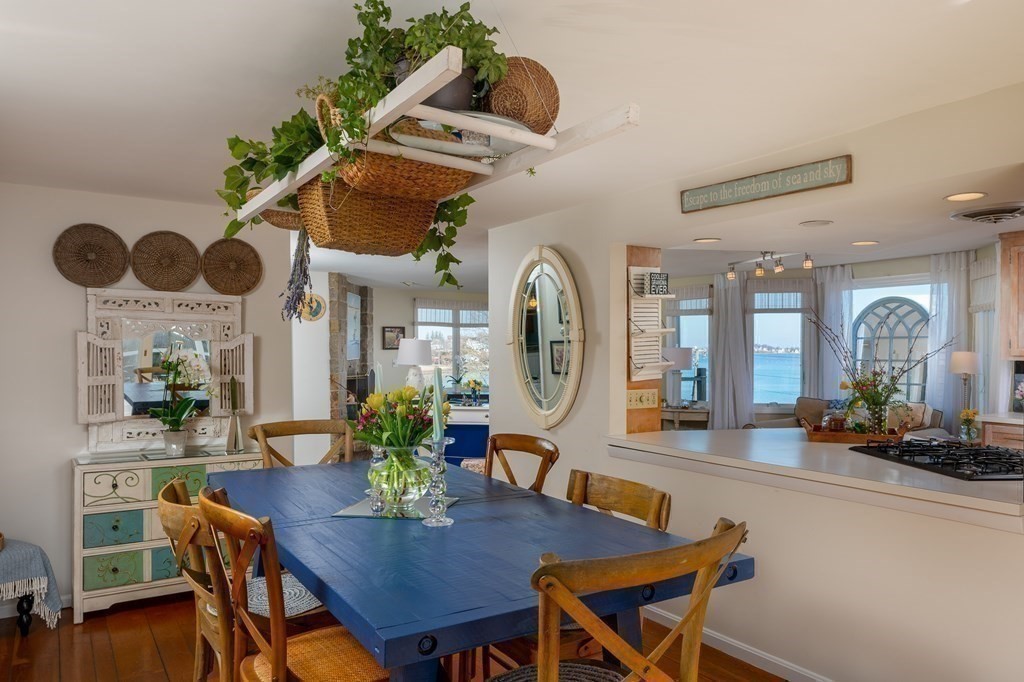 6 Governor Long Road Hingham, MA 02043 - Photo 12 of 24 a view of a dining room with furniture and wooden floor