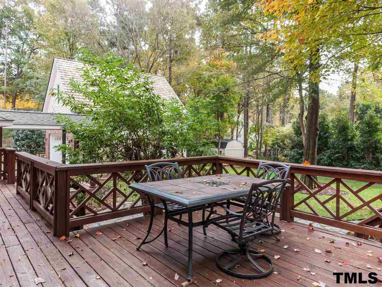 1804 Pony Run Road Raleigh, NC 27615 - Photo 21 of 25 a view of a balcony with furniture