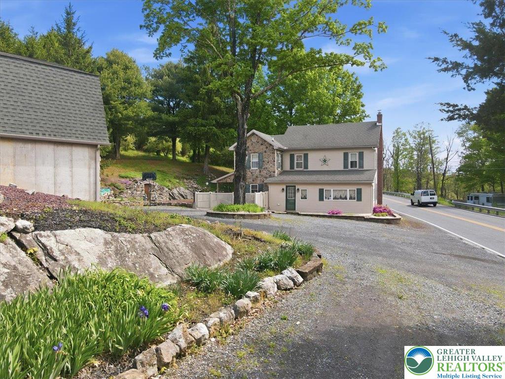 4880 Little Gap Road Kunkletown, PA 18058 - Photo 58 of 100 This charming residence features a classic exterior and a spacious driveway.