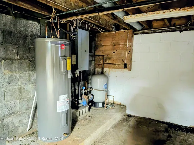 a view of storage and utility room