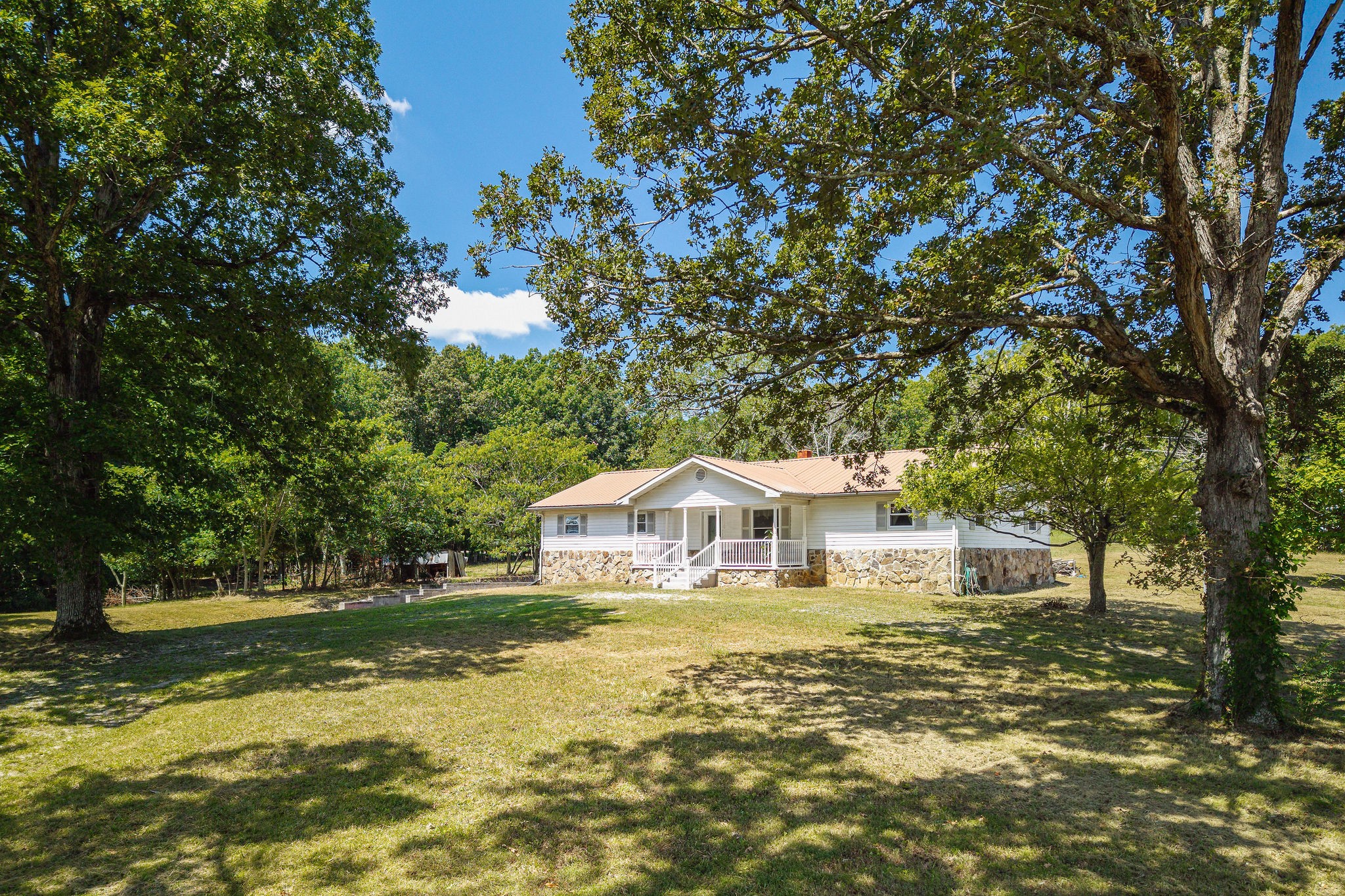4121 Old Moss Road Baxter, TN 38544 - Photo 2 of 12 a house with swimming pool in front of it