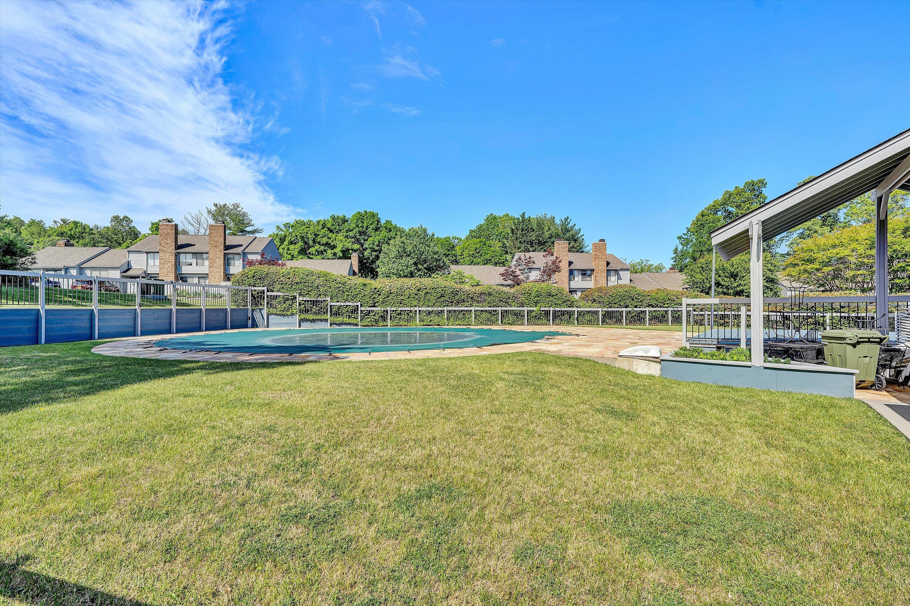 1913 South Clearing Road Salem, VA 24153 - Photo 27 of 28 a view of a swimming pool with an outdoor seating and deck