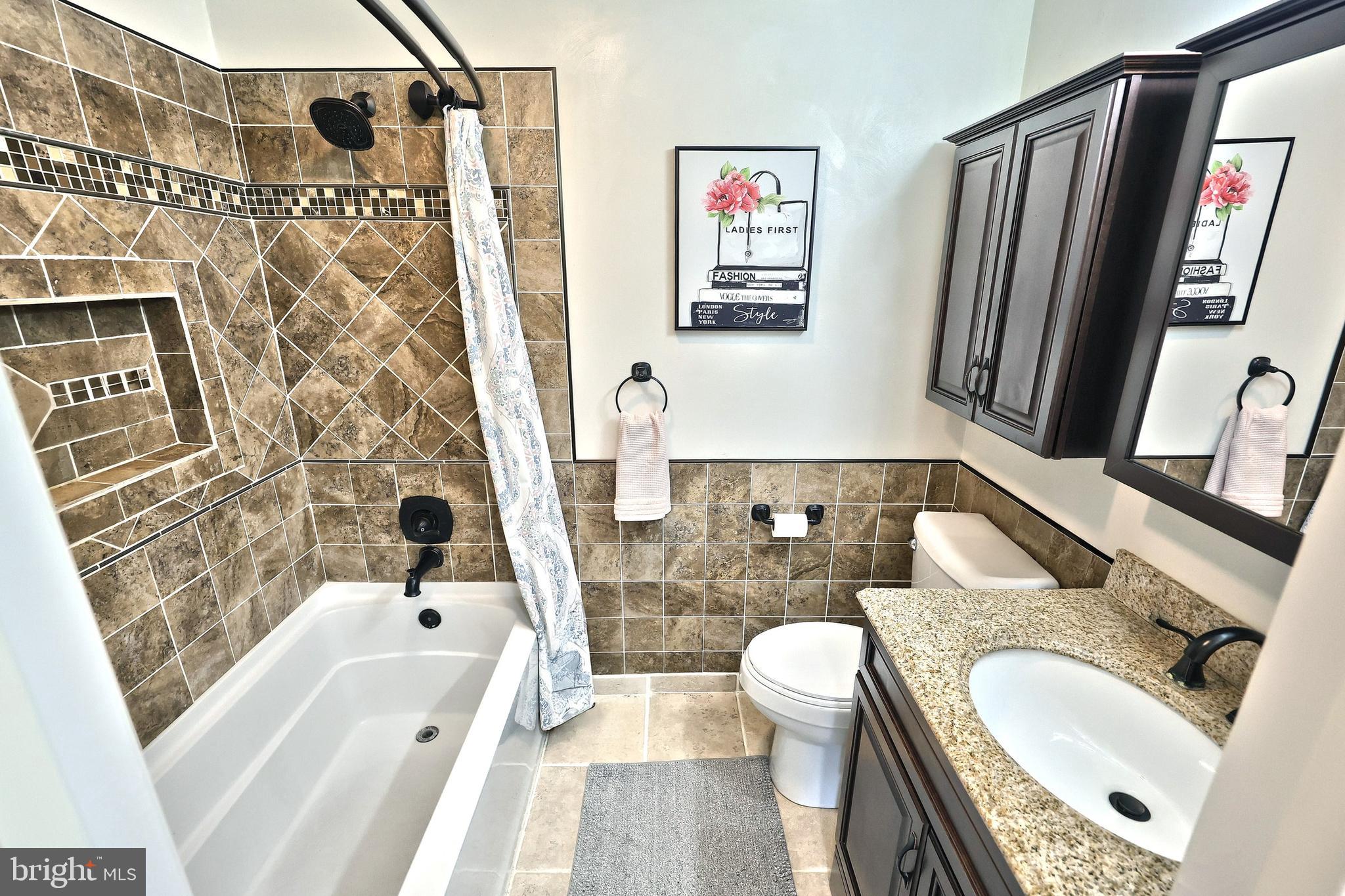 3604 Centennial Road Hanover, PA 17331 - Photo 27 of 48 a bathroom with a sink a toilet and a bathtub