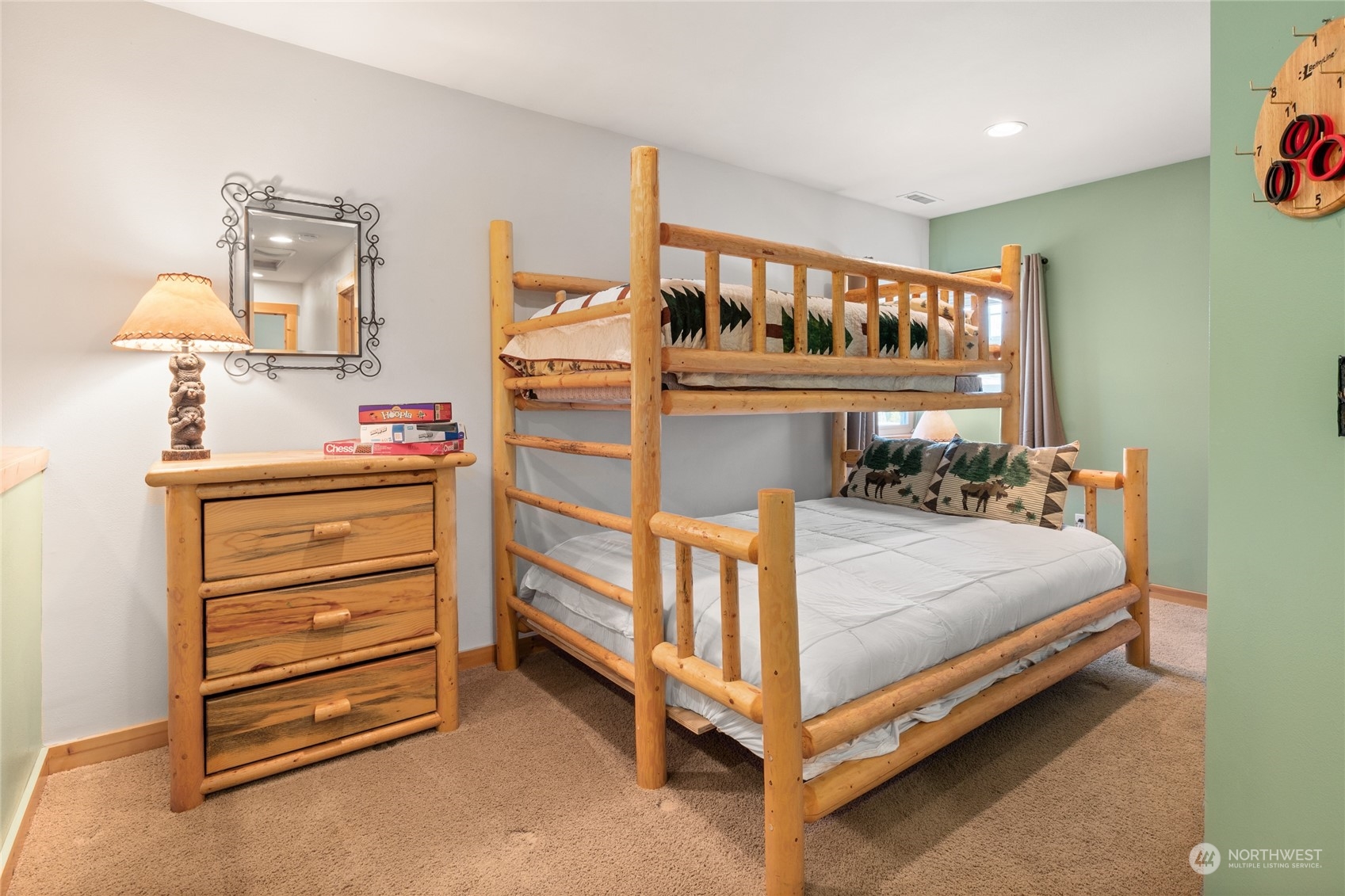 50 Raintree Lane, Unit 4 Ronald, WA 98940 - Photo 14 of 28 a bedroom with a bed and a night stand