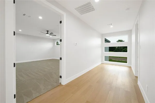 wooden floor in an empty room