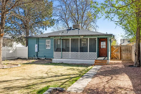 a view of house with outdoor space