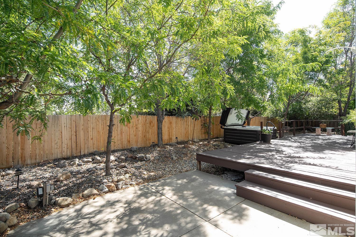 6494 Brookview Circle Reno, NV 89519 - Photo 37 of 40 a view of a backyard with trees