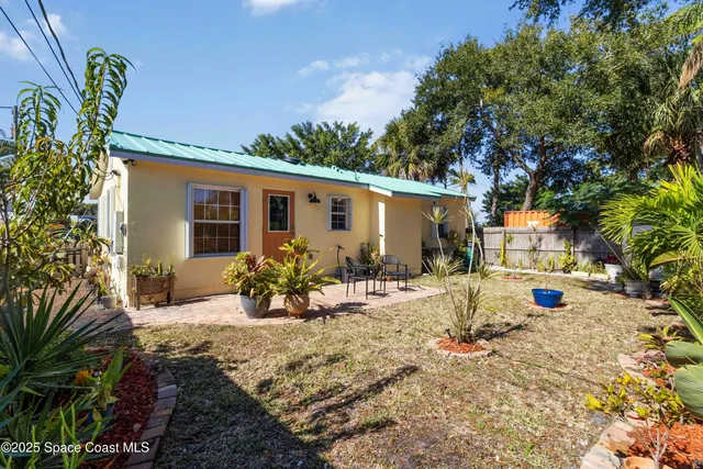 a view of a house with patio