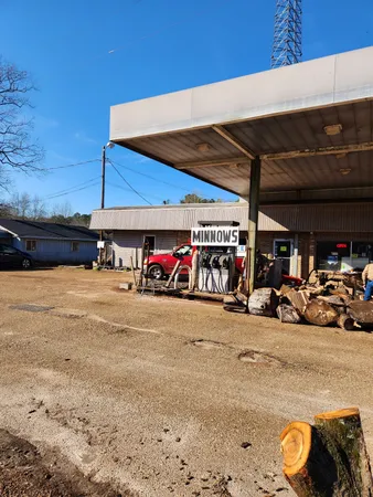 a view of store room with racks