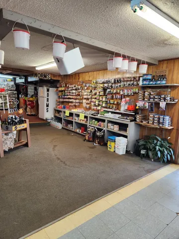 a view of a storage in a room
