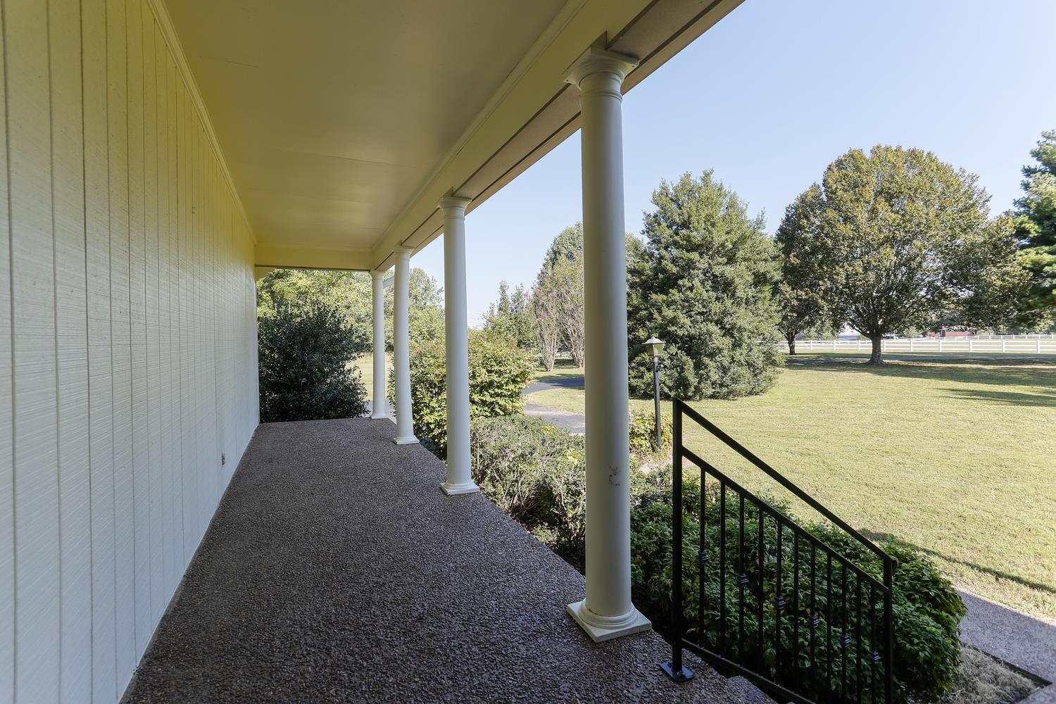 2162 Liebengood Road Goodlettsville, TN 37072 - Photo 6 of 29 Large Front Porch, viewed from the Front door.