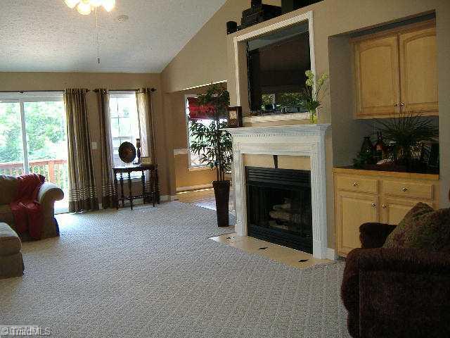 110 Hagen Road Advance, NC 27006 - Photo 1 of 16 Den/Family/Great Room. Built in Cabinets and Shelving accent this Great Room. The High Ceilings give the area a nice open feel.