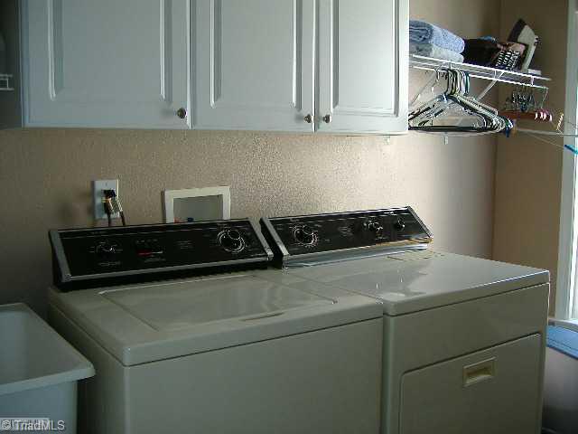 110 Hagen Road Advance, NC 27006 - Photo 8 of 16 Laundry Room. Laundry Room is the perfect size. It has a large laundry sink near the washer and dryer. The dryer can be electric or gas.