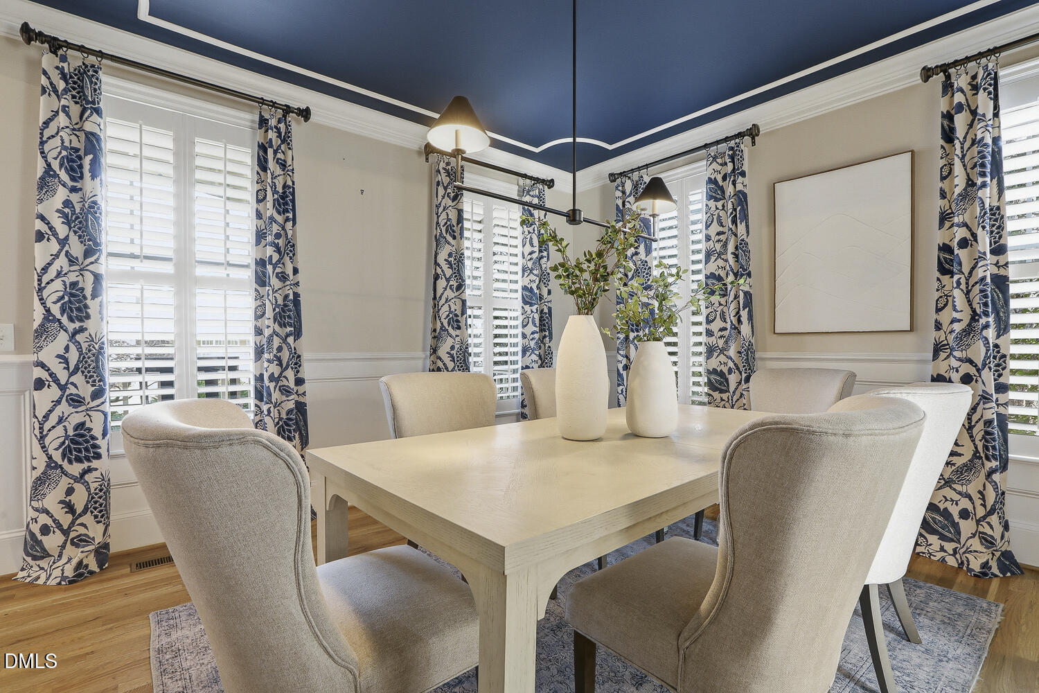 3124 Briar Stream Run Raleigh, NC 27612 - Photo 21 of 57 a view of a dining room with furniture window and wooden floor
