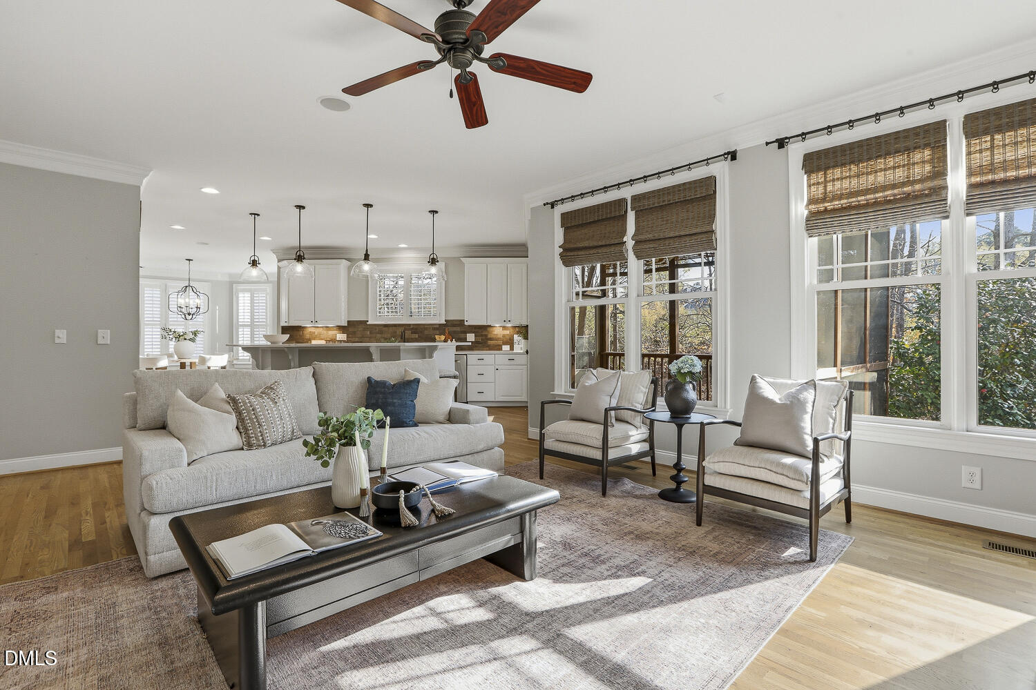 3124 Briar Stream Run Raleigh, NC 27612 - Photo 29 of 57 a living room with furniture and a large window