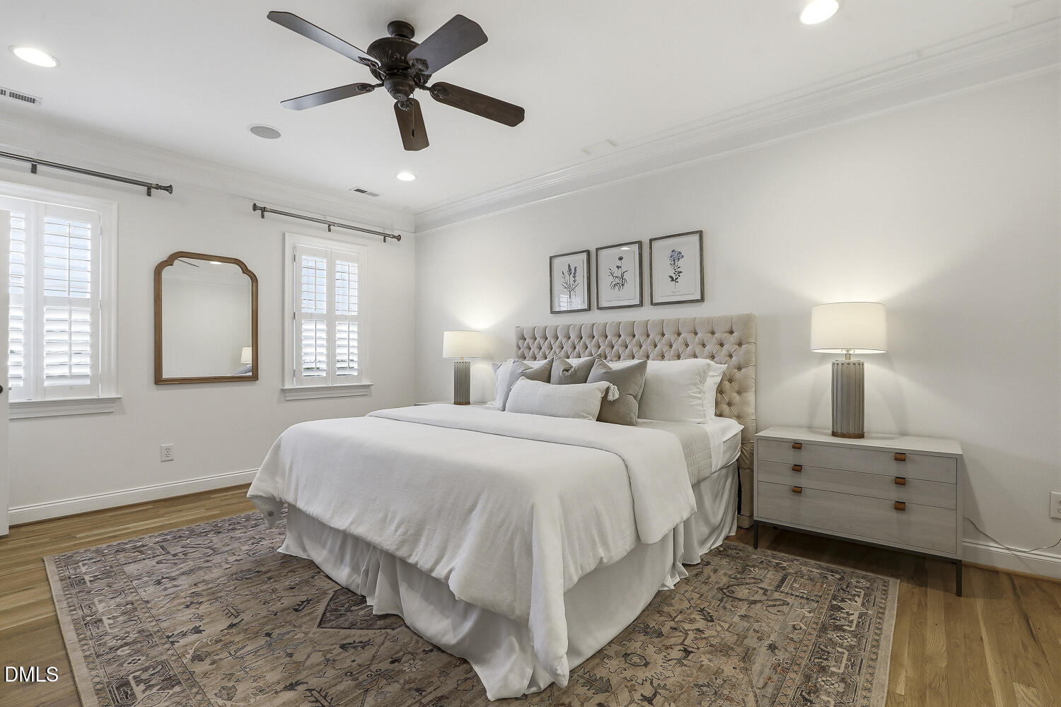 3124 Briar Stream Run Raleigh, NC 27612 - Photo 33 of 57 a bedroom with a large bed and a window