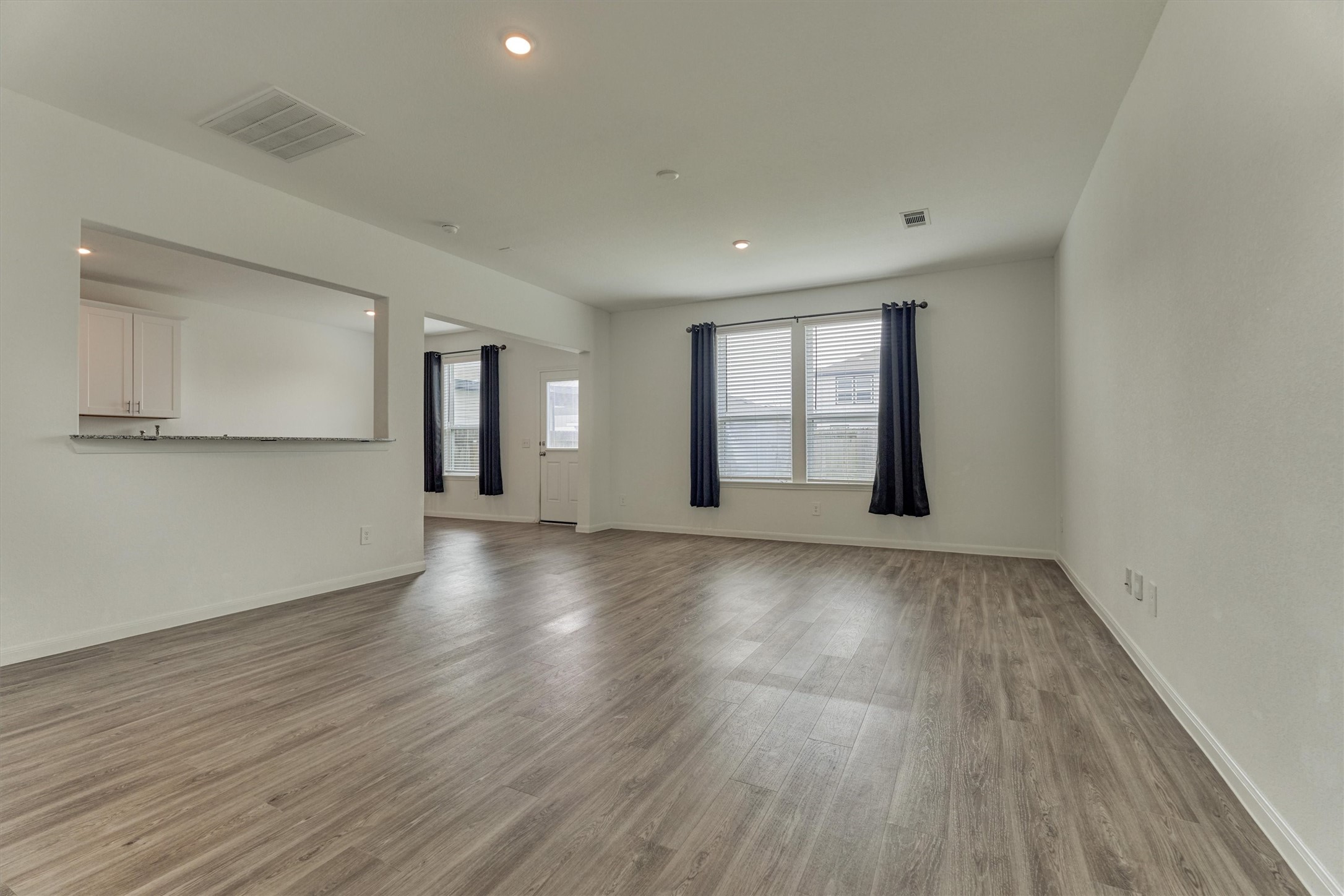 5406 Balerna St Spring Spring, TX 77373 - Photo 6 of 37 Kitchen, Dining, and living OPEN!!! Ready for ENTERTAINMENT!