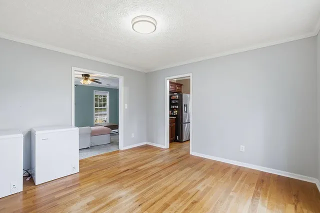 wooden floor in an empty room