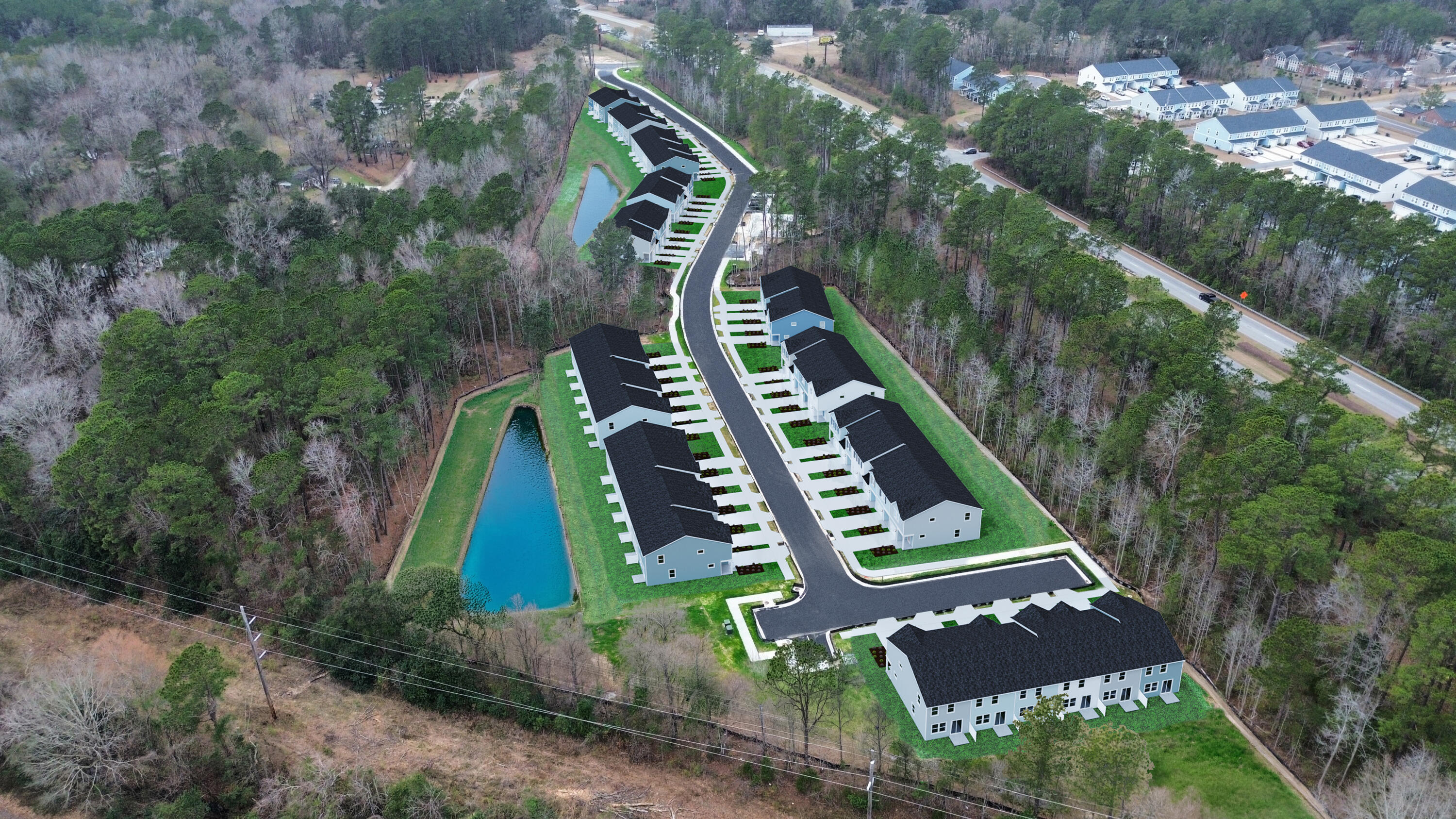 205 Brook Run Drive Moncks Corner, SC 29461 - Photo 14 of 14 Community Map - rendering w Buildings
