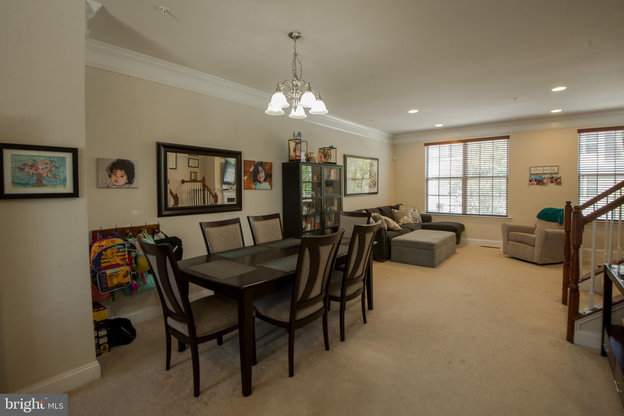 8 Meridian Lane Towson, MD 21286 - Photo 11 of 39 a view of a livingroom and dining room