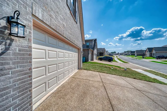 a view of a porch with a bench