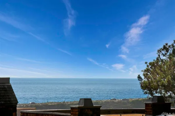 a view of an ocean