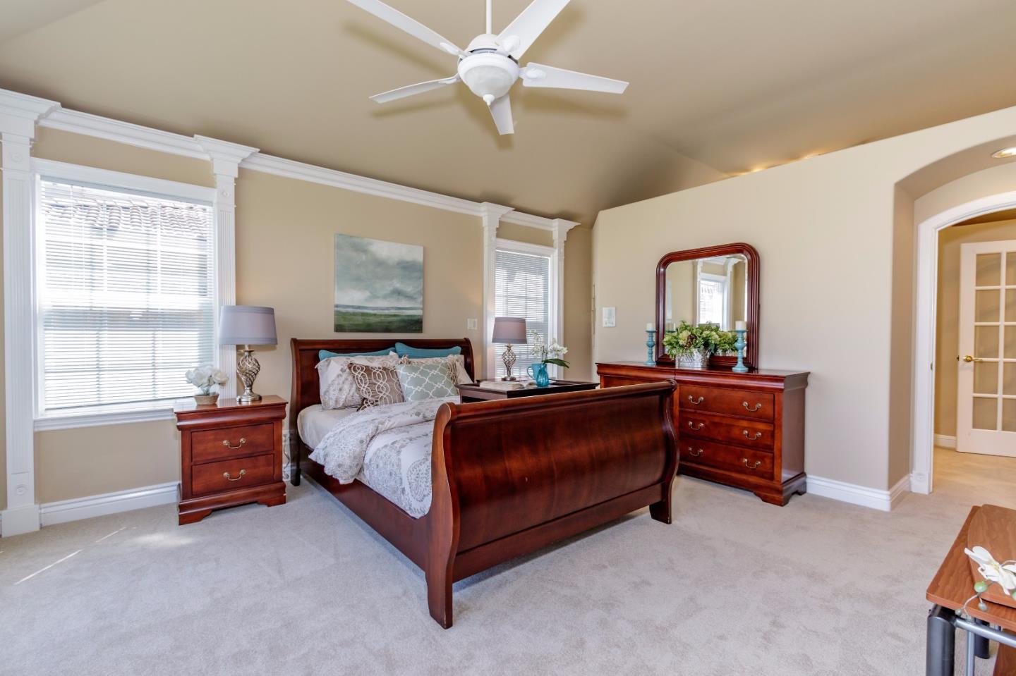 20585 Scofield Drive Cupertino, CA 95014 - Photo 20 of 32 a bed room with a bed and a furniture