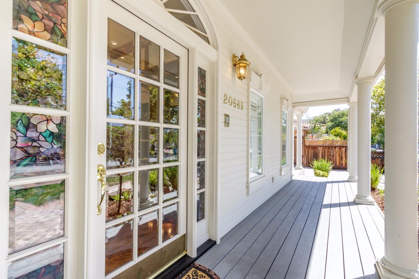 20585 Scofield Drive Cupertino, CA 95014 - Photo 3 of 32 a view of a balcony with wooden floor and outdoor space
