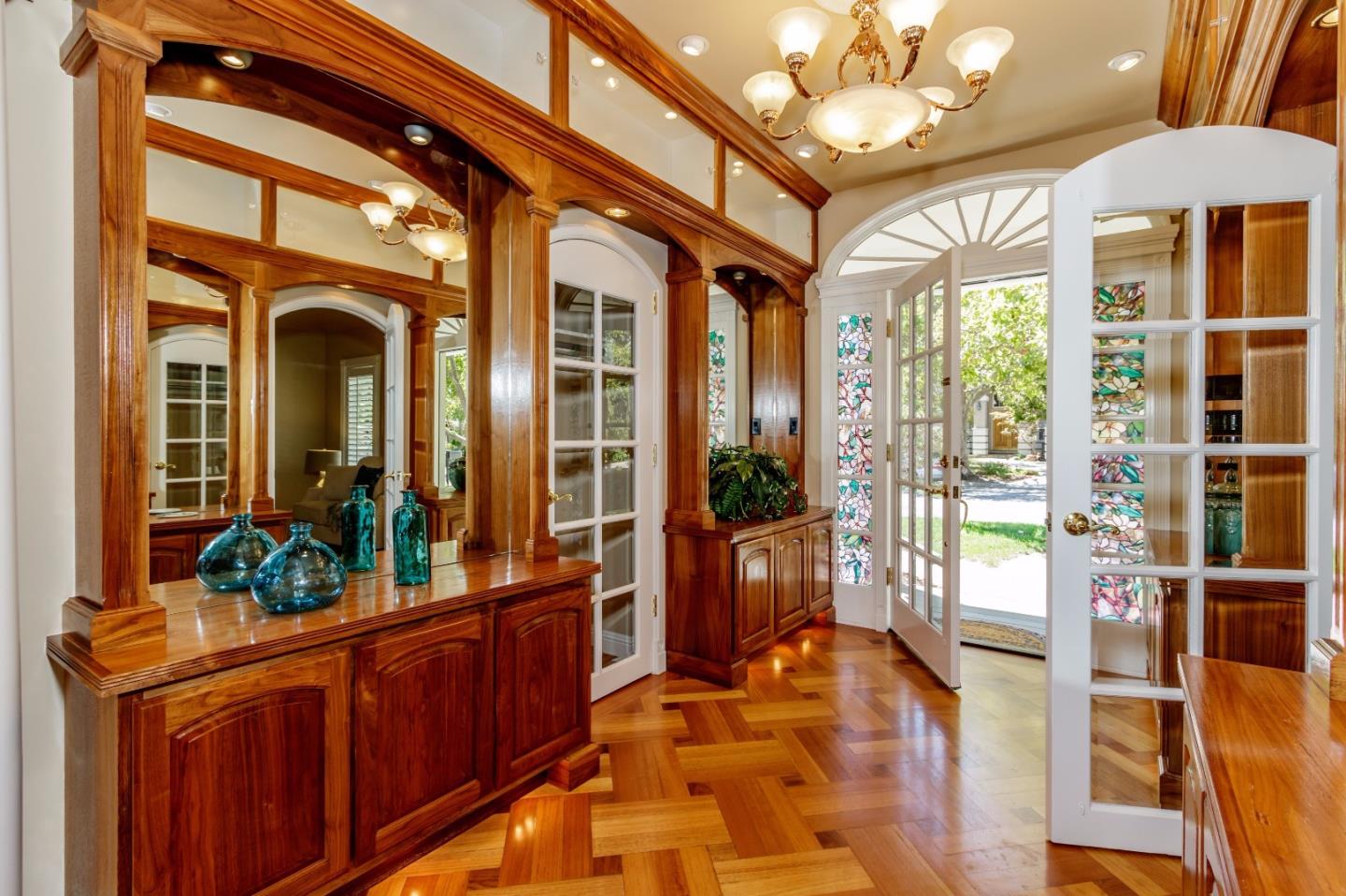 20585 Scofield Drive Cupertino, CA 95014 - Photo 4 of 32 a view of living room with furniture and wooden floor