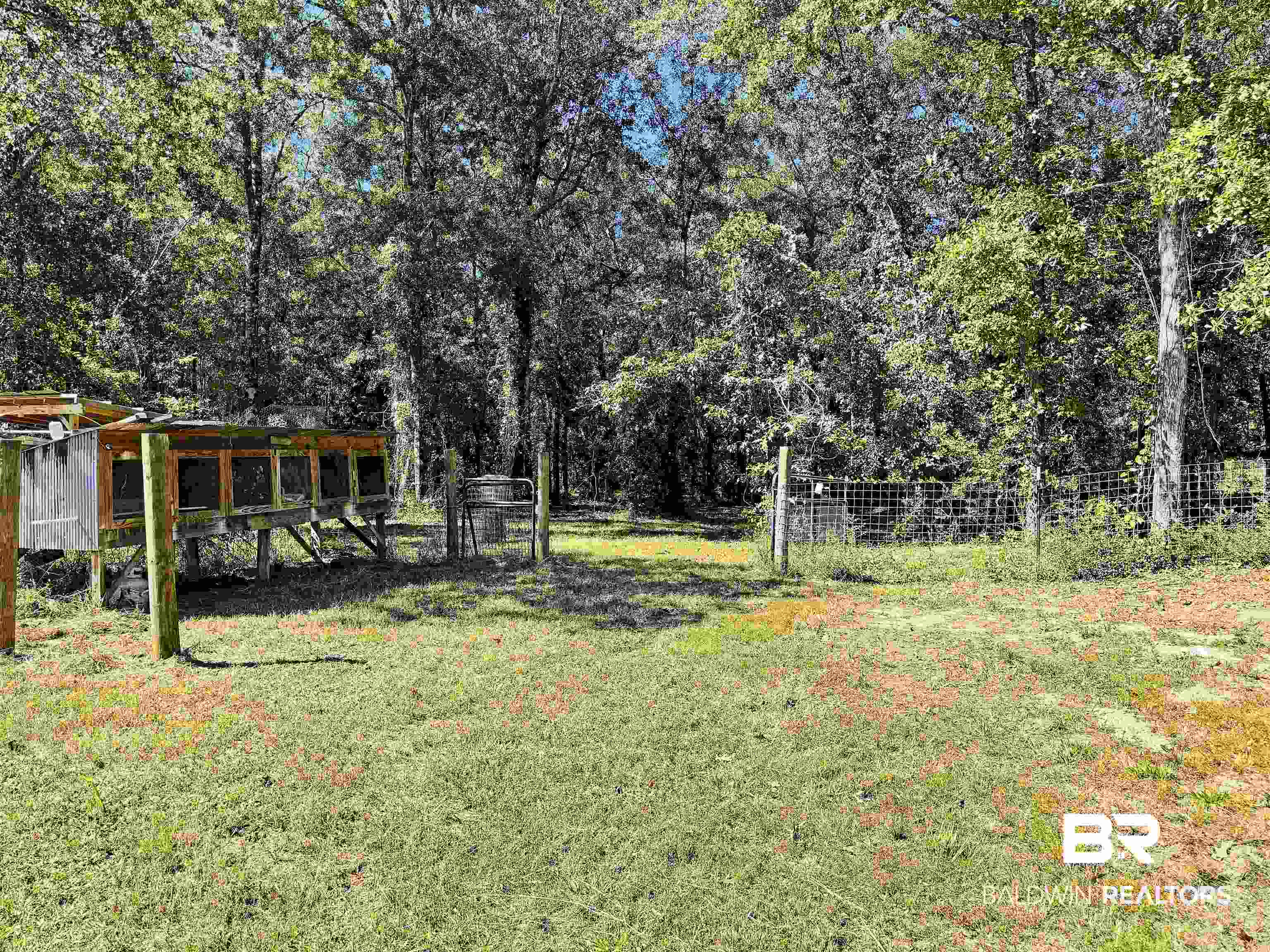30687 Brady Road Robertsdale, AL 36567 - Photo 42 of 53 This is the entrance into the fenced in area.