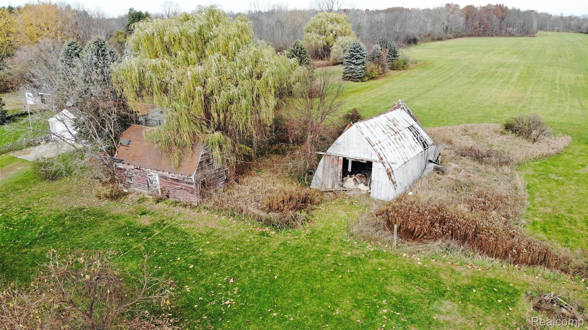 4451 East Mt Morris Road Mount Morris, MI 48458 - Photo 17 of 35 17) Aerial of Extra Buildings.jpg