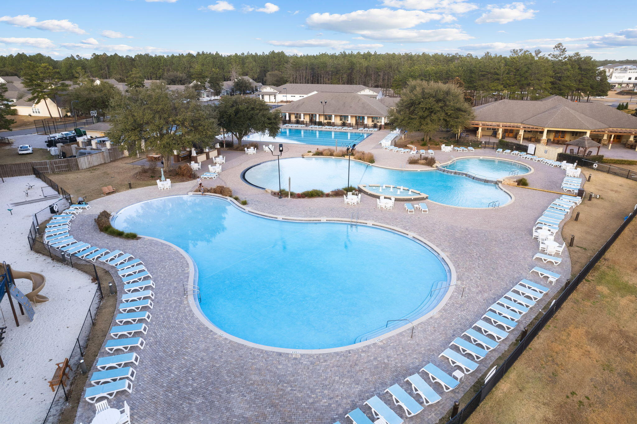 245 This Way Freeport, FL 32439 - Photo 36 of 46 a view of a swimming pool with a lake view