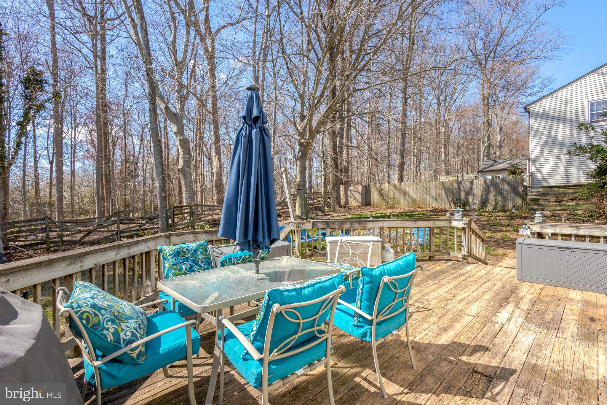 8729 Cuttermill Place Springfield, VA 22153 - Photo 45 of 47 Deck off French Door from "Dining Room"