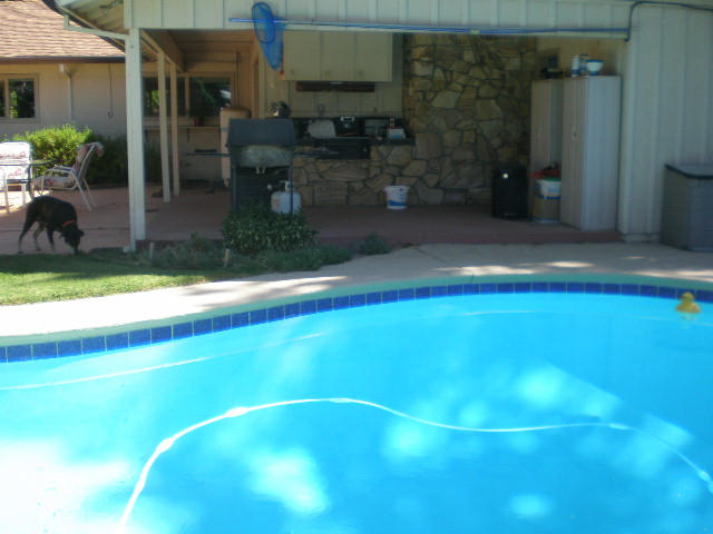 3442 Riverside Drive Anderson, CA 96007 - Photo 19 of 22 backyard built in bbq