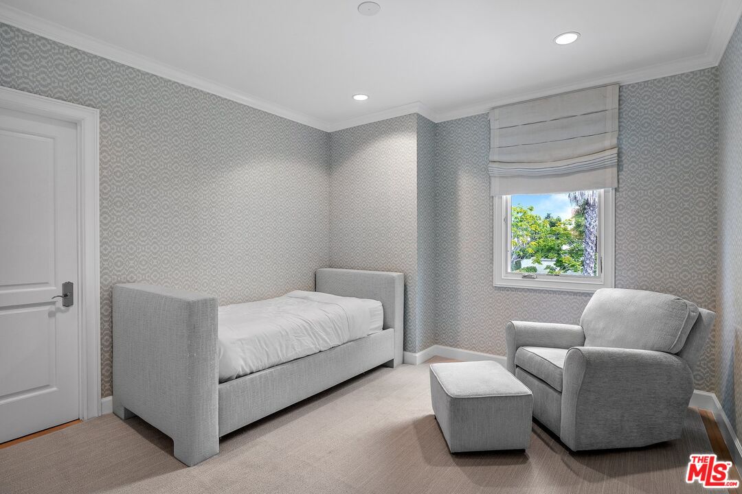 522 21st Street Santa Monica, CA 90402 - Photo 15 of 18 a bedroom with furniture and a window