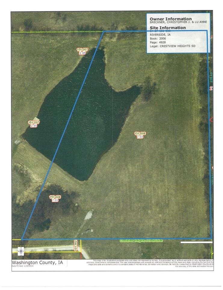 Lot 5 Crestview Heights Riverside, IA 52327 - Photo 1 of 10 Gallery Image 1