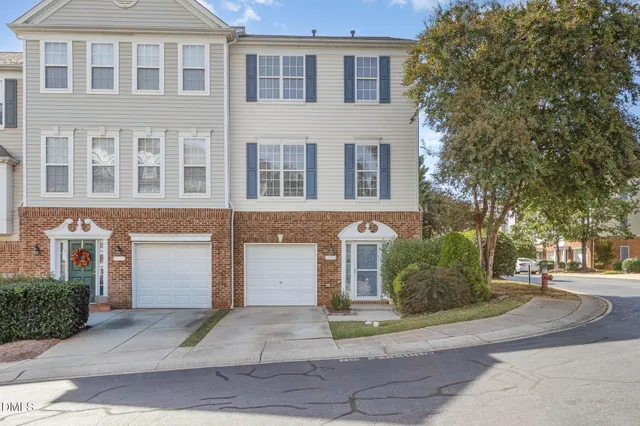 a front view of a building with street