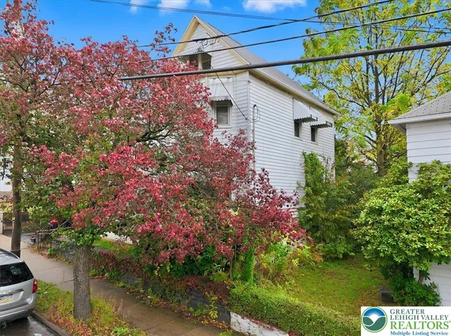an aerial view of a city with lots of residential buildings