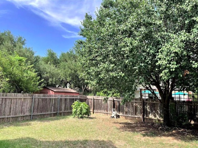 508 Tyree Road Cedar Park, TX 78613 - Photo 22 of 22 a view of a backyard with a tree